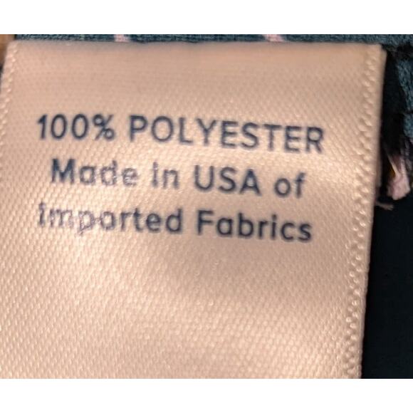 Evereve Allison Joy Jasmine High Neck Sleeveless Floral Mix Pattern Blouse Sz L - Picture 5 of 5